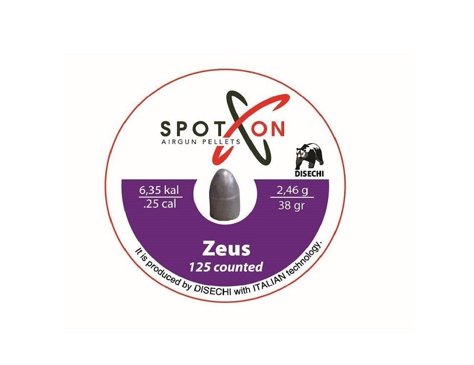 Spoton ZEUS Havalı Tüfek Saçması 6,35 MM