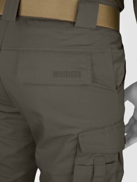 MUDEIR Ripstop Kumaş 8 Cepli Alp Börü Pantolon RANGER GREEN