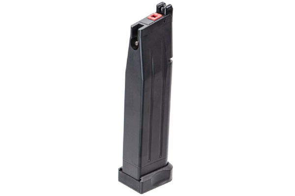 Armorer Works x Taran Tactical International Combat Master Co2 Magazine (TTI - Full Metal - Black - TT-CMMC01)