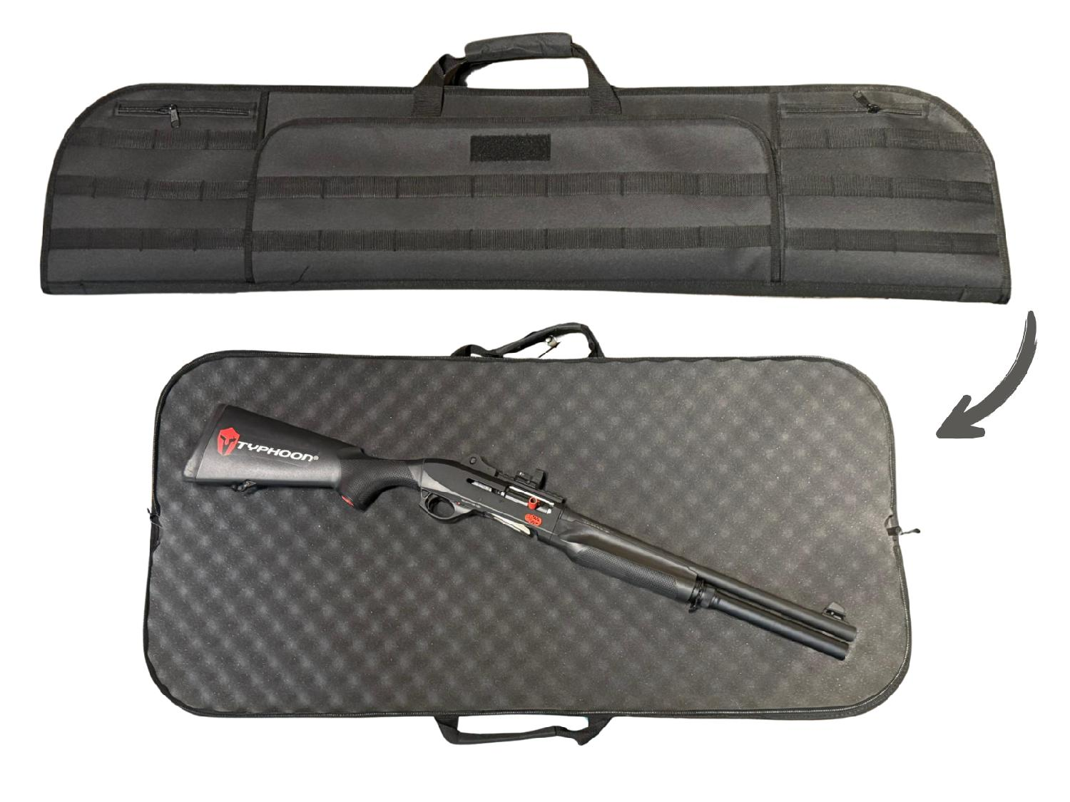 ISG TACTICAL M 180° Açılır Siyah Tüfek Kılıfı 105 CM 3 Gözlü