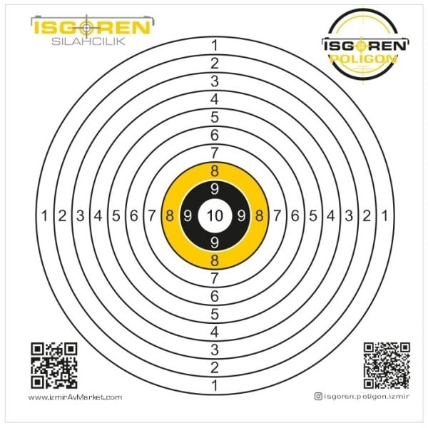 ISG 100'lü HEDEF KAĞIDI