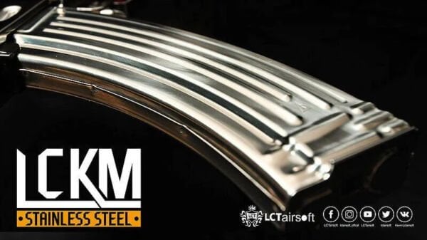 LCT LCKM STAINLESS STEEL PARLAK GÜMÜŞ AIRSOFT TÜFEK