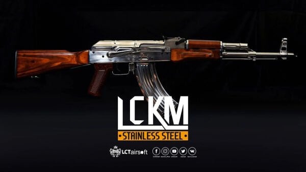 LCT LCKM STAINLESS STEEL PARLAK GÜMÜŞ AIRSOFT TÜFEK