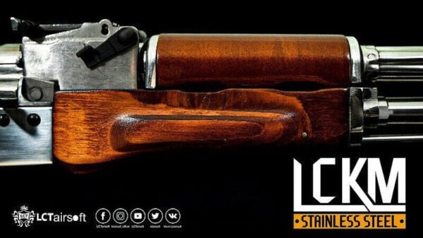 LCT LCKM STAINLESS STEEL PARLAK GÜMÜŞ AIRSOFT TÜFEK