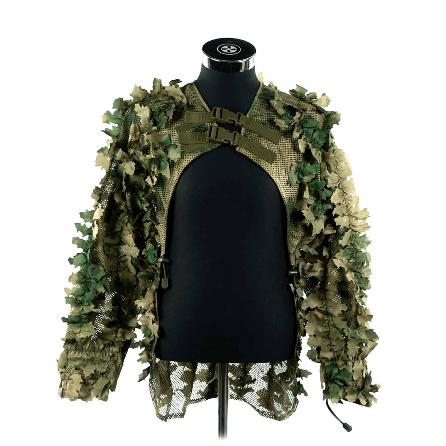 Novritsch U10E 3D Ghillie Üst Gövde Kamuflajı – Everglade – Shoulder Piece (L-XL)