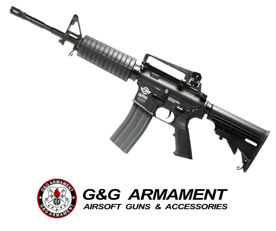 GG CM16 Carbine - AEG Airsoft Tüfek - Siyah