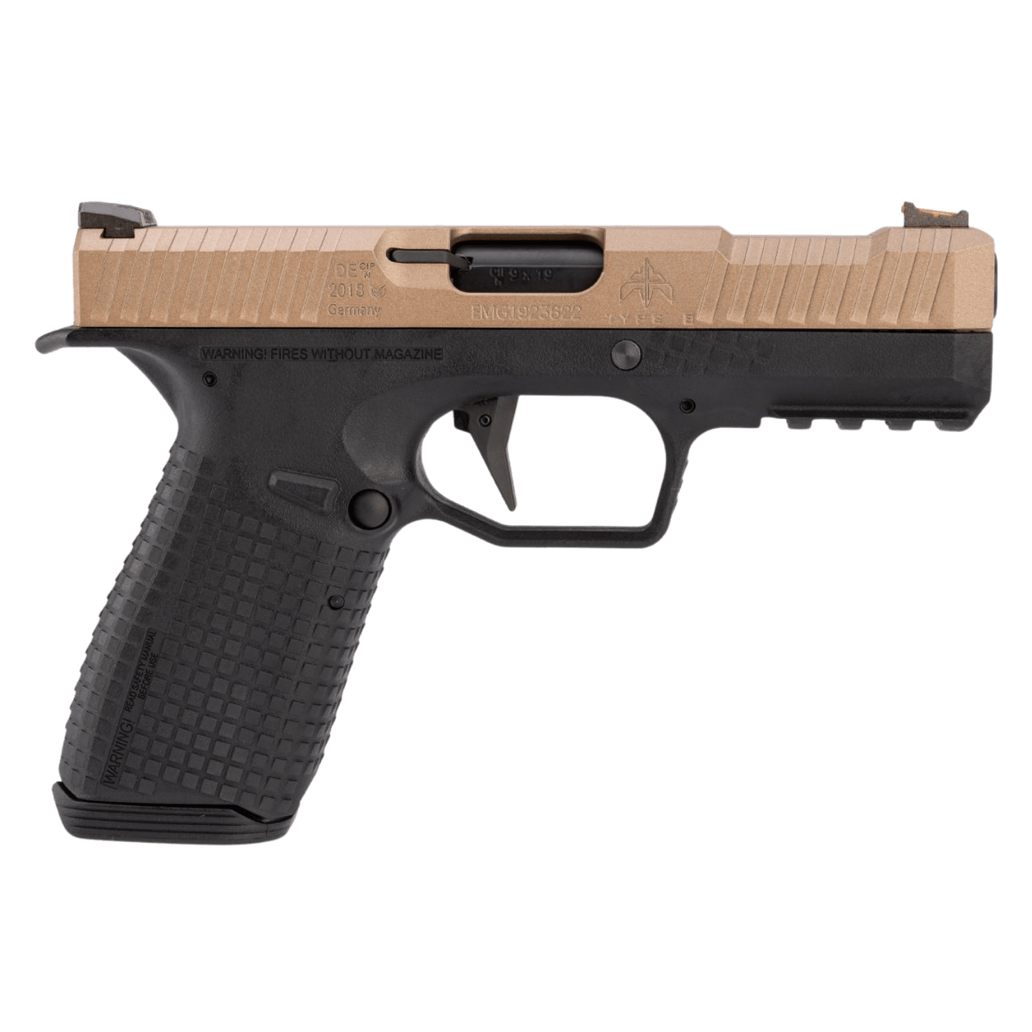 AW EMG Archon Firearms FDE GBB Parallel Training Waepon Airsoft Tabanca (AR-TB0101)