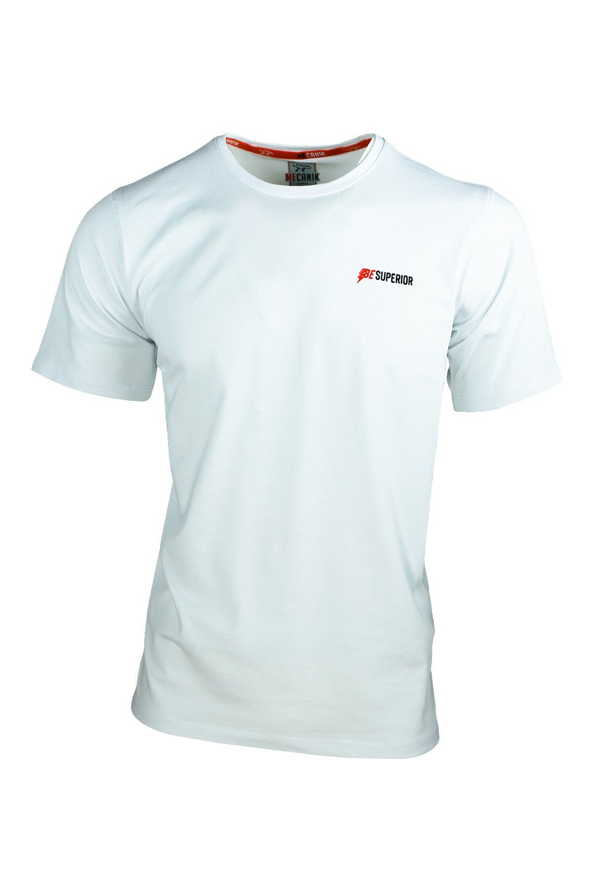 Casual Neo Organic T-shirt Besuperior  MMACT-1005 MMACT-1012 Casual Neo Organic T-shirt Besuperior  MMACT-1005 MMACT-1012 BEYAZ L BEYAZ L