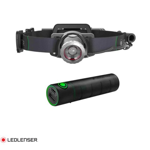 LEDLENSER MH10 KAFA FENER + FLEX3 POWERBANK KOMBO SET 502478