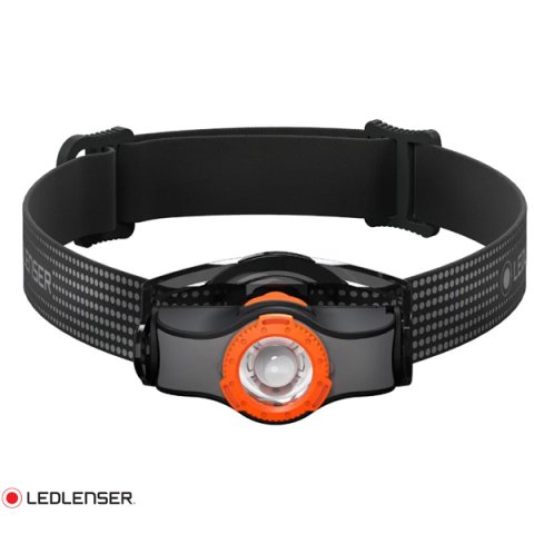 LEDLENSER MH3 BLACK-ORANGE KAFA FENERİ 502148