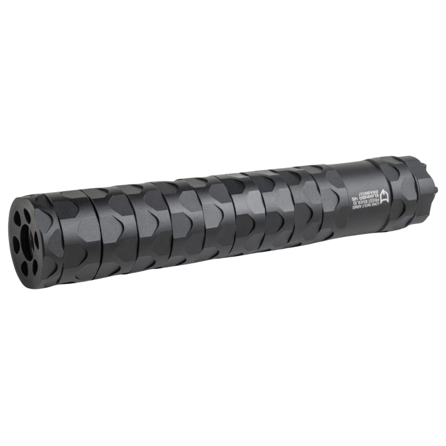 RWA LoneWolf Elimin8r UZUNLUK AYARLI Airsoft Susturucu 14mm CCW (6063CNC Aluminium)