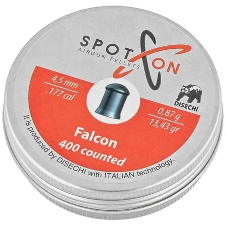 SPOTON FALCON 13,43 GRN 4,5 MM / 177 HAVALI TÜFEK SAÇMASI