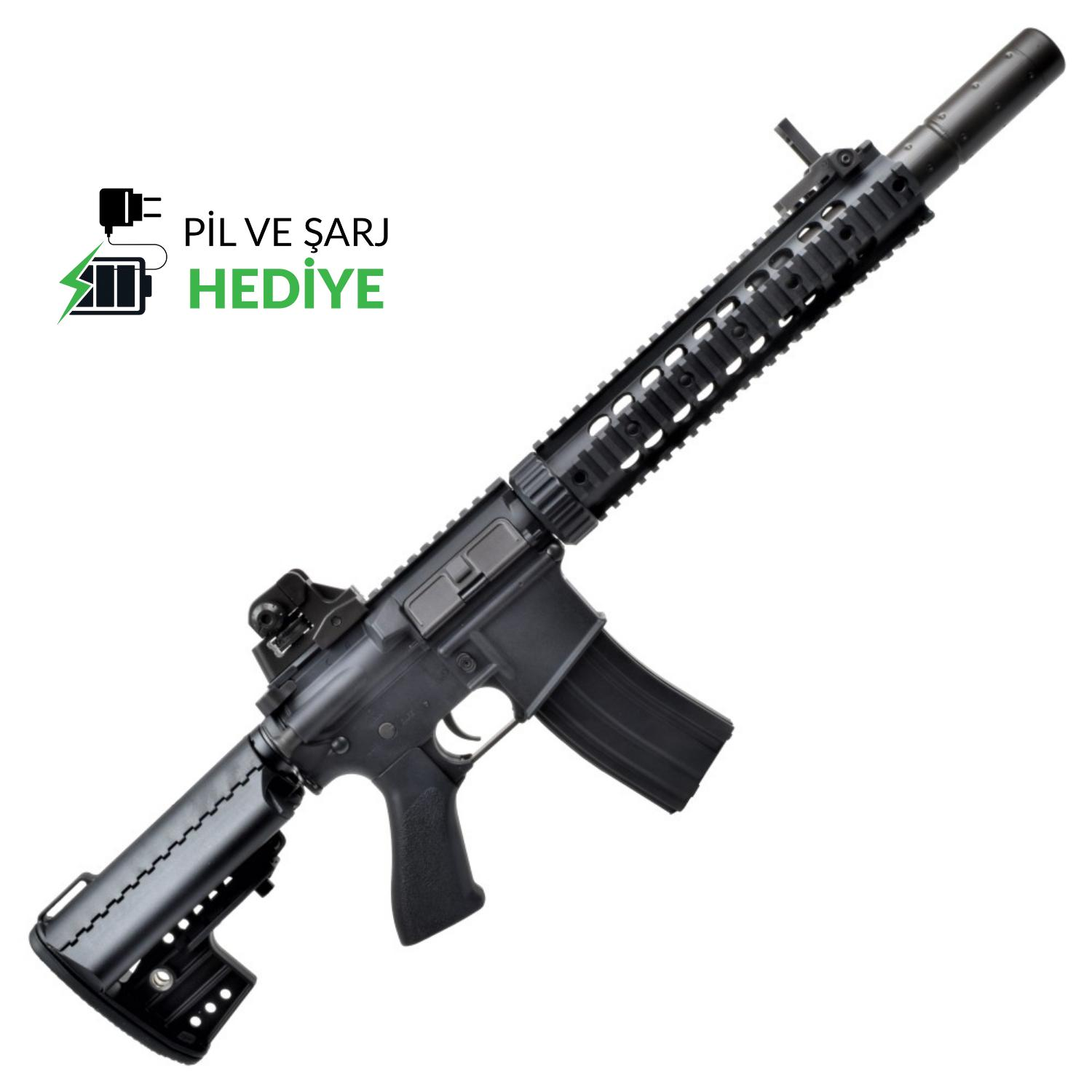 CYMA M4 Carbine RIS Sport Airsoft Tüfek Seti - CM631