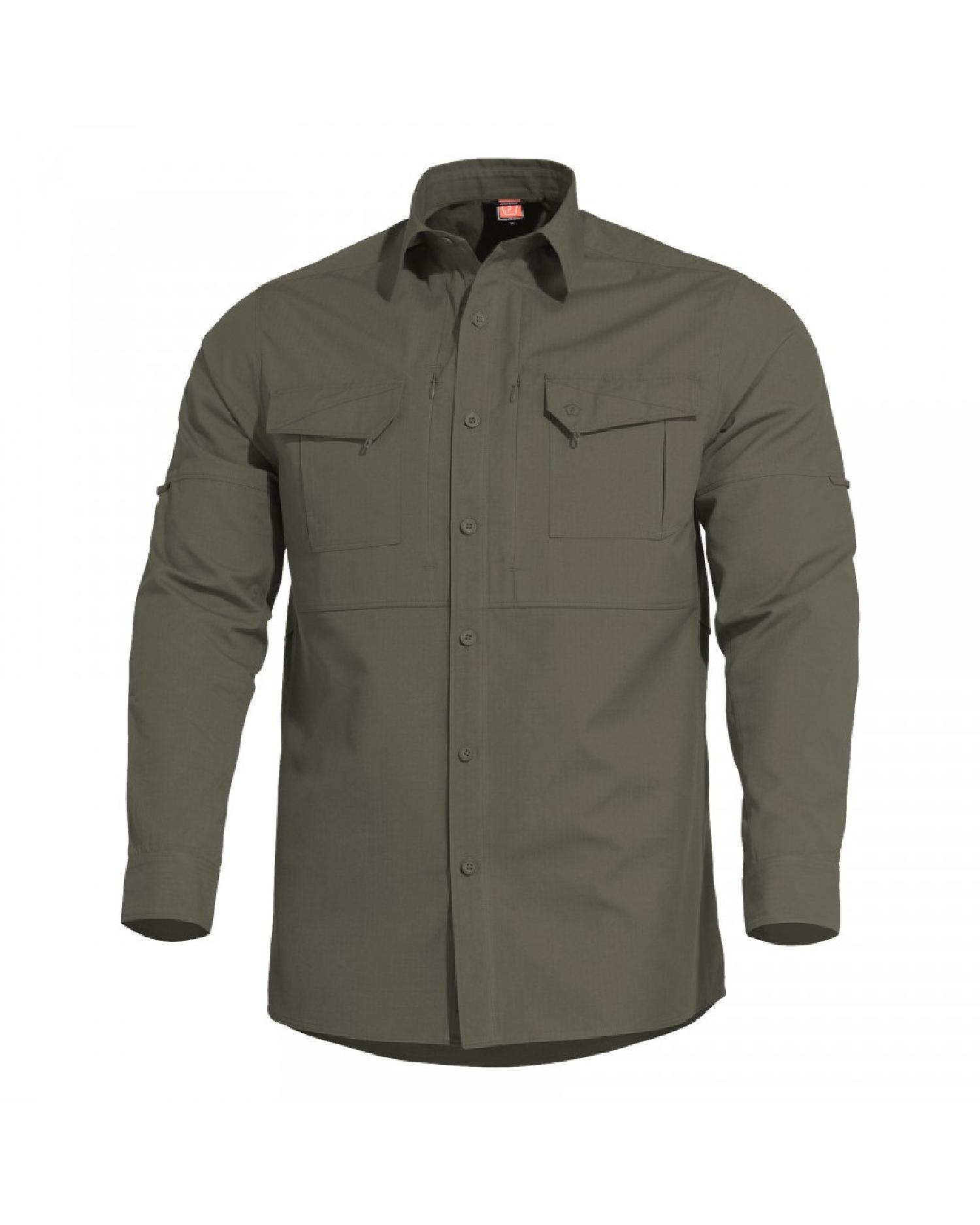 PENTAGON PLATO TAKTİKAL GÖMLEK RANGER GREEN