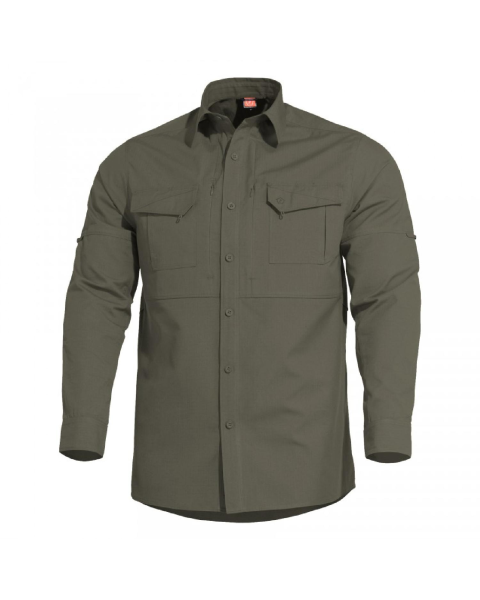 PENTAGON PLATO TAKTİKAL GÖMLEK RANGER GREEN