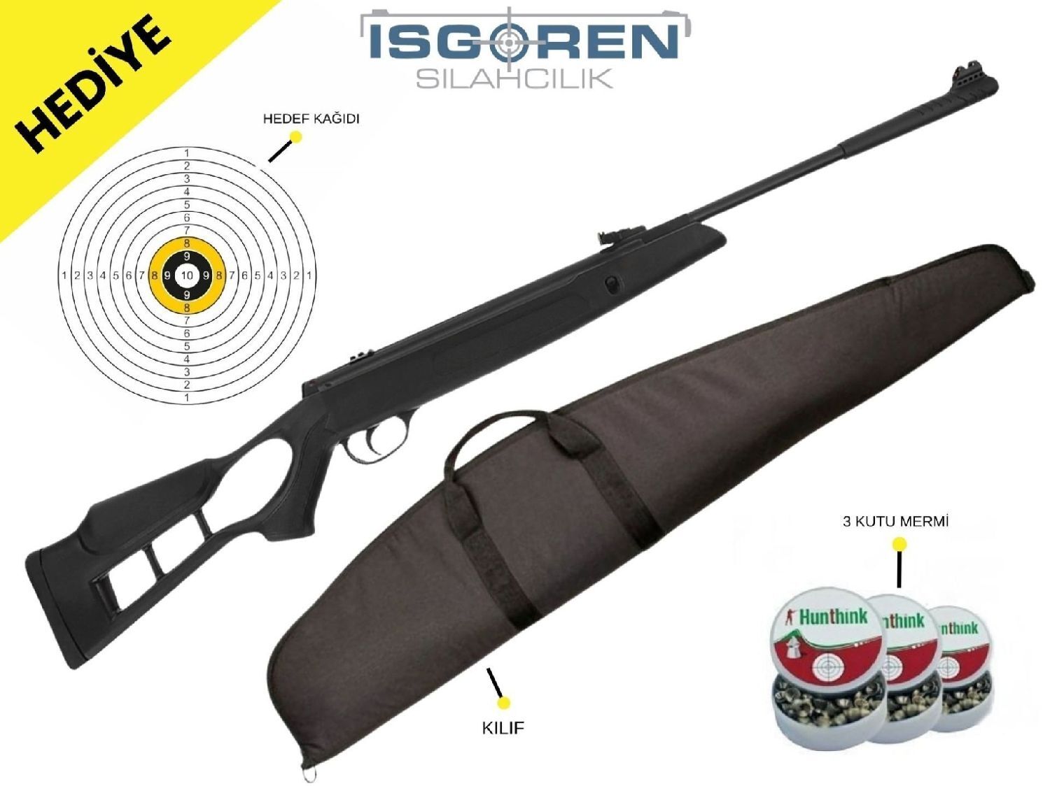 HATSAN HAVALI TÜFEK TURCAR 4.5