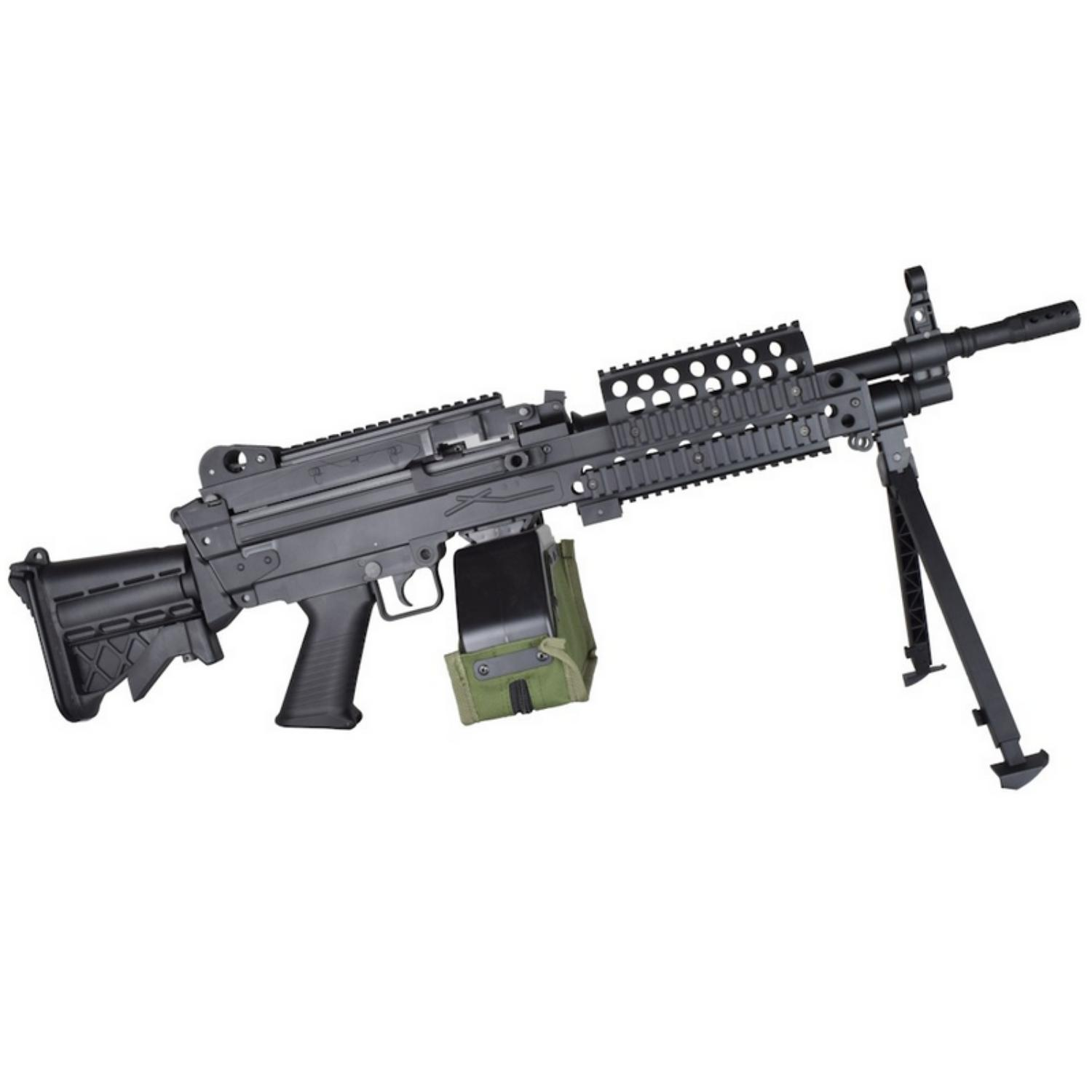 DBOYS MK46 LMG ''LightWeight'' Siyah AEG Airsoft Tufek (1869)