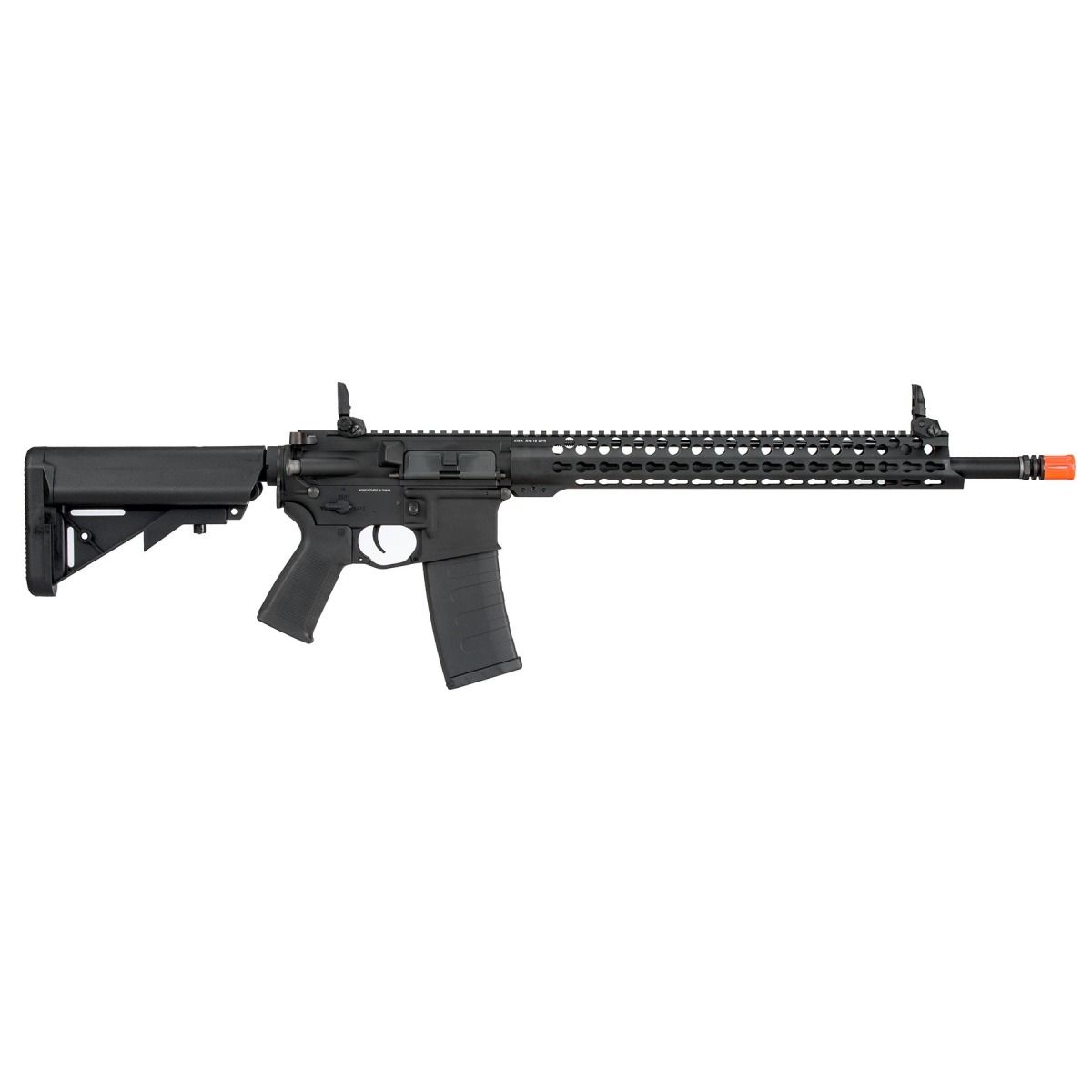 KWA AEG2.5 VM4 Ronin Gen2 Airsoft Tüfek (Model: X-18 SPR / 15'' Keymod Handguard) Siyah