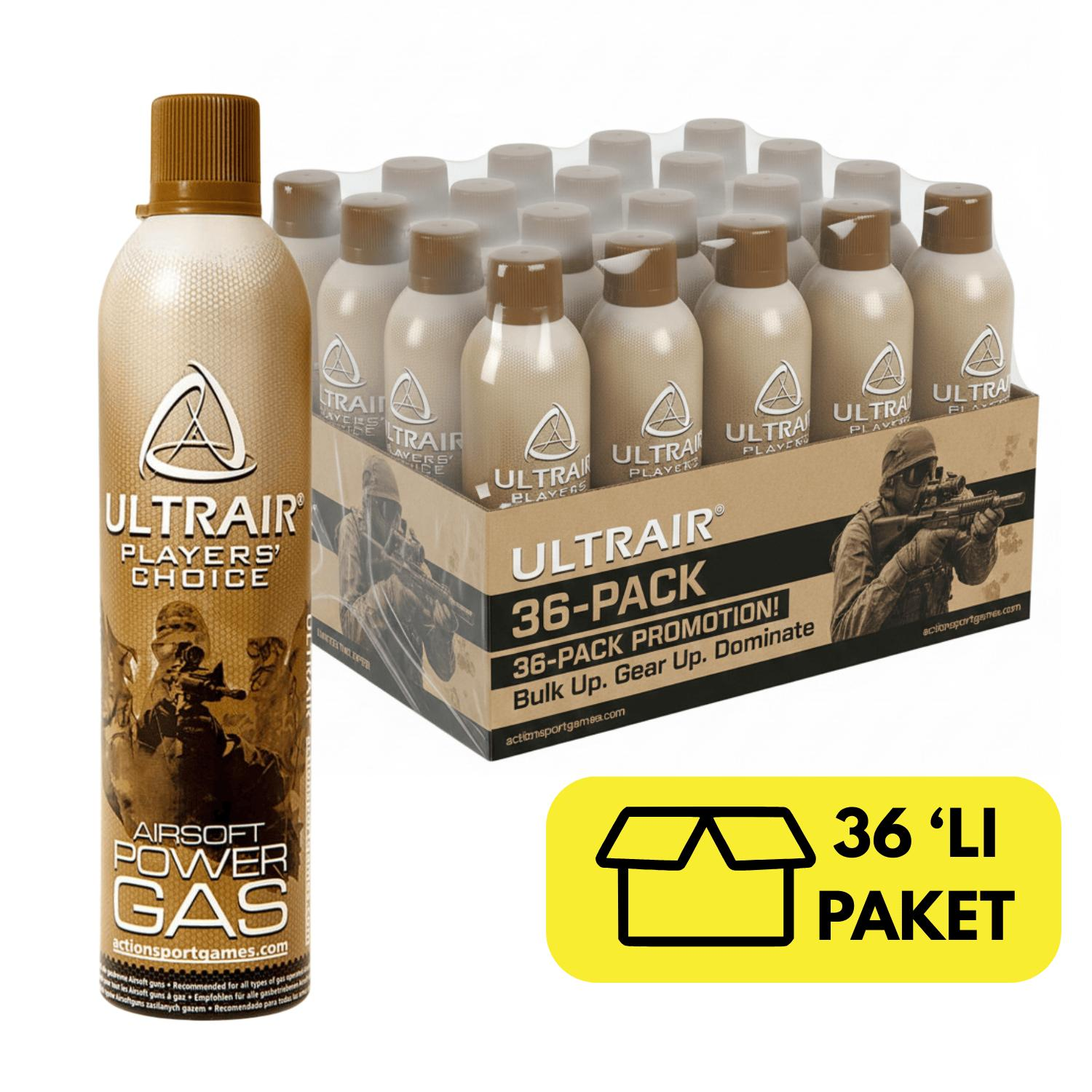 ASG ULTRAIR AIRSOFT GREEN GAS 14571 - 36'LI PAKET