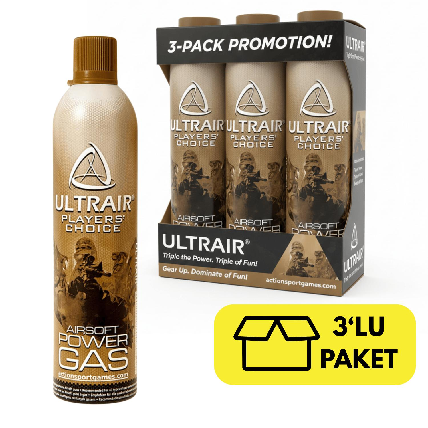 ASG ULTRAIR AIRSOFT GREEN GAS 14571 - 3'LÜ PAKET