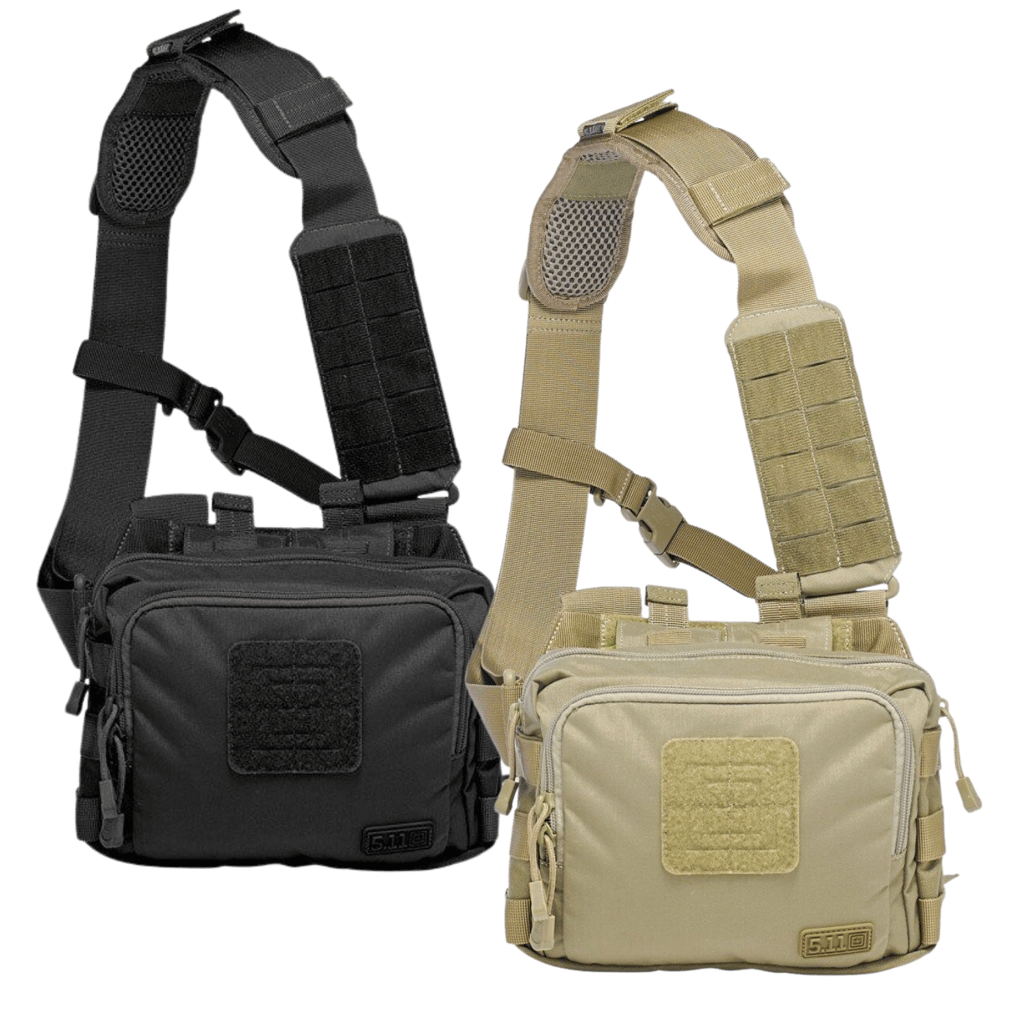 5.11 Tactical 2-Banger Taktik Omuz Çantası – Gizli Tabanca Bölmeli 3L