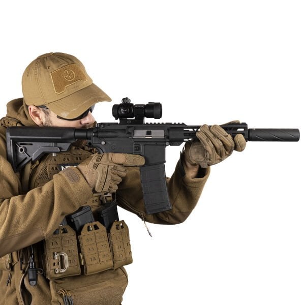 Novritsch Integrated Pipe Fluted Supressor / Airsoft Susturucu E179F-B