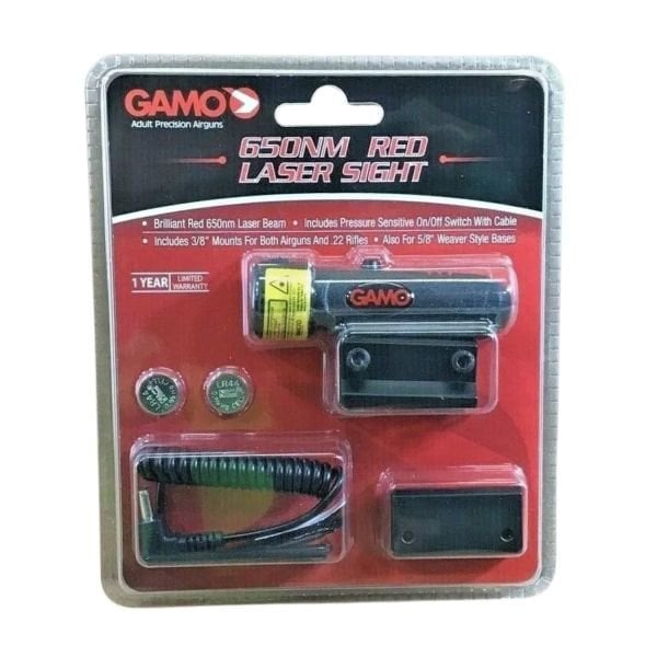 Gamo 650NM Kırmızı Lazer Tüfek ve Tabanca Lazeri OPTIK SIFIRLAYICI
