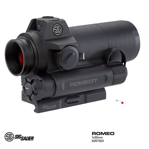 SIG SAUER ROMEO7 FULL SIZE RED DOT NİŞANGAH SOR71001 | Sig Sauer