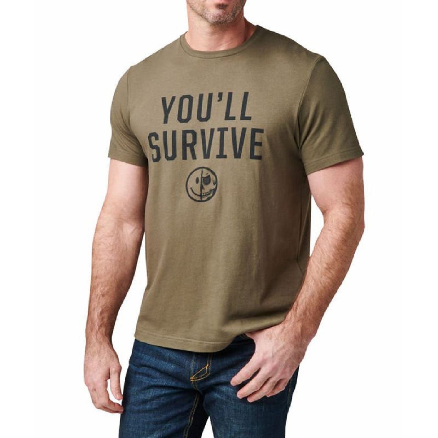 5.11 YOU’LL SURVIVE SS KISA KOL T-SHIRT XXL