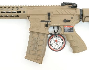 Guay Guay CM16 SRL DST AEG Airsoft Tüfek - Çöl Rengi