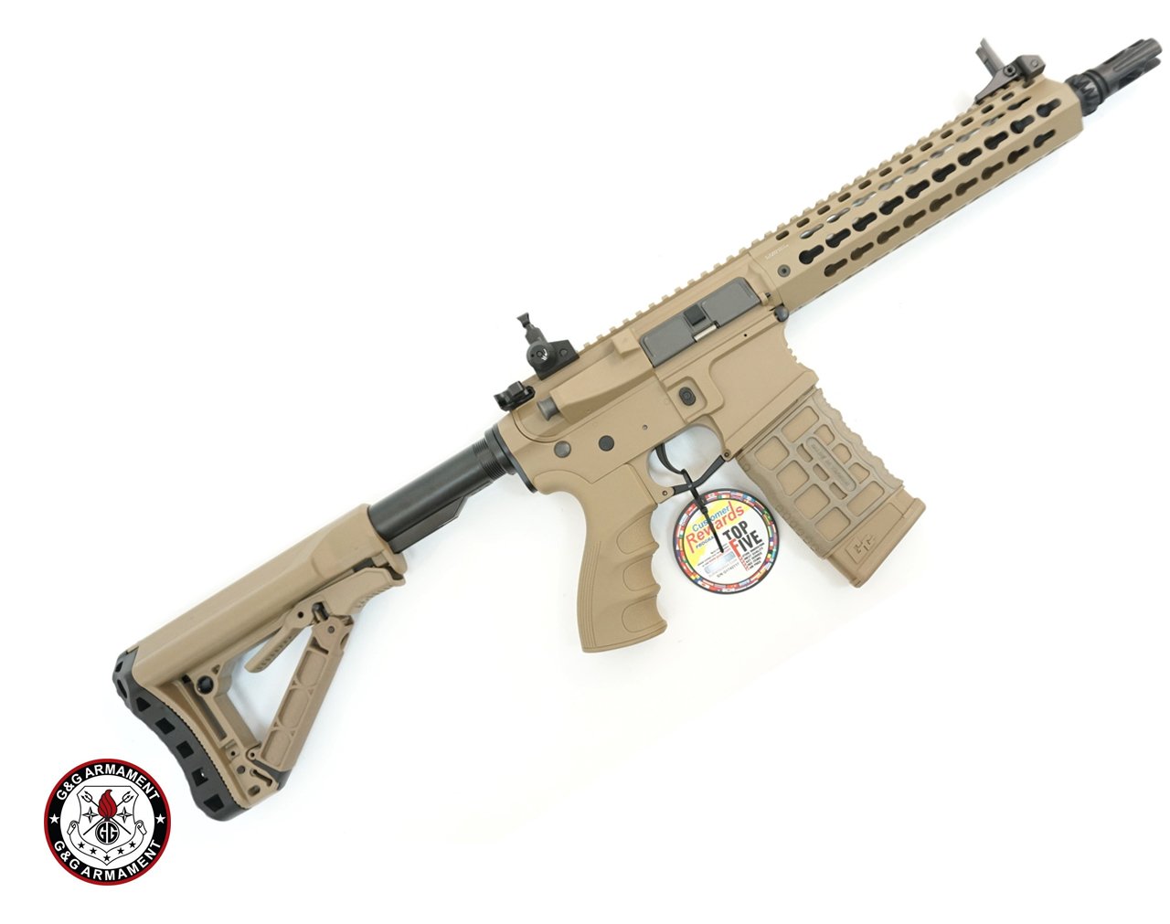Guay Guay CM16 SRL DST AEG Airsoft Tüfek - Çöl Rengi