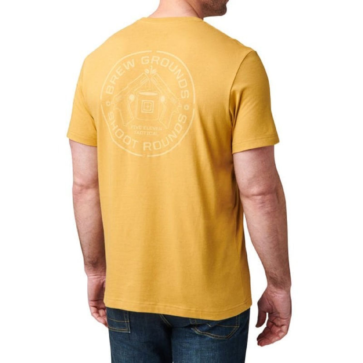 5.11 BREW GROUND SS TEE KISA KOL SARI T-SHIRT M