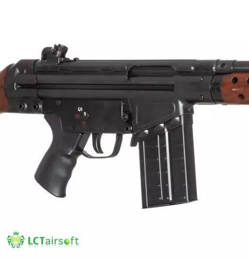 LCT G3 PIYADE TUFEGI FULL METAL GERCEK AGAC LC-3A3 WOOD