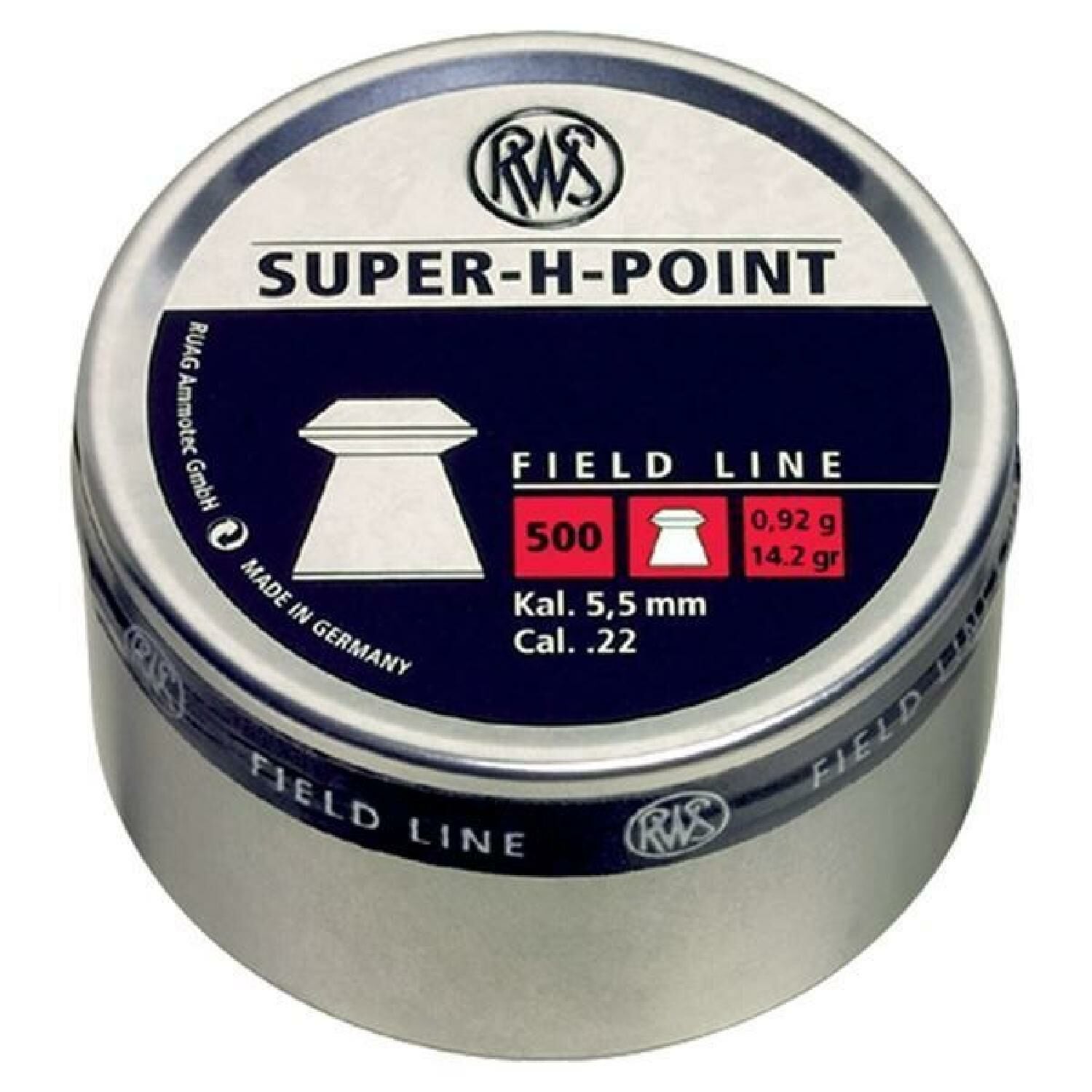 RWS Super Hollow Point 5.5mm *200Adet 0.92g 14.2gr Alman Havalı Saçma