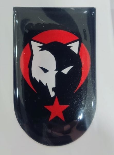 HAWK SİLİKON ŞARJÖR ALTI STICKER (BOZKURT-3)