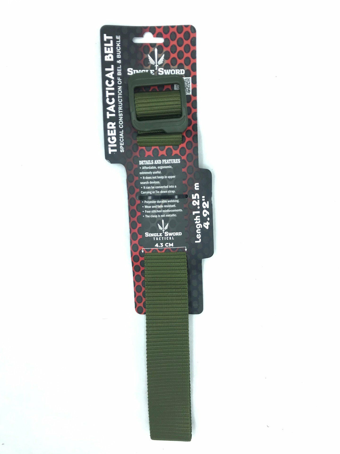 TAKTİK KEMER HAKİ 135CM