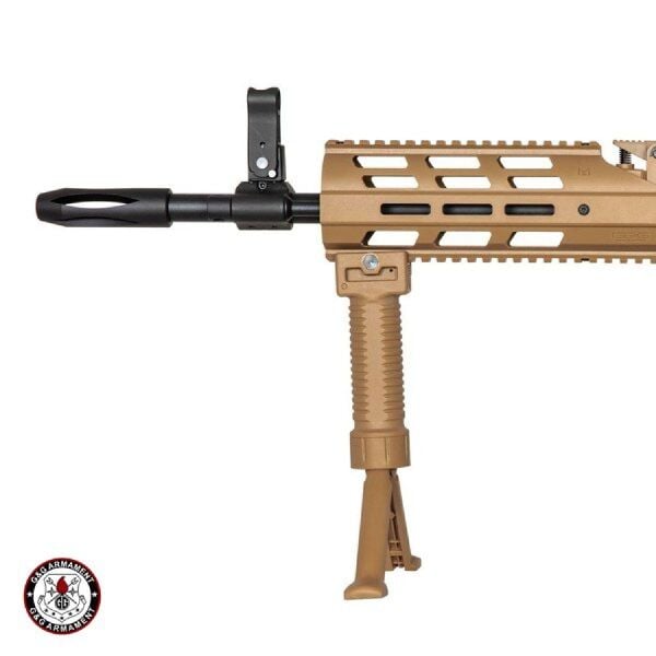 G&G CM16 LMG Combat Machine Tan AEG Airsoft Tüfek
