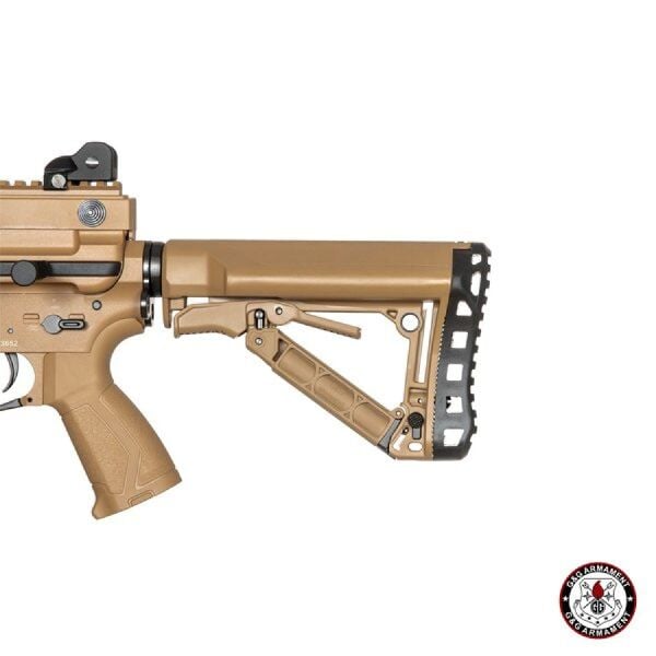 G&G CM16 LMG Combat Machine Tan AEG Airsoft Tüfek