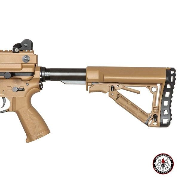 G&G CM16 LMG Combat Machine Tan AEG Airsoft Tüfek
