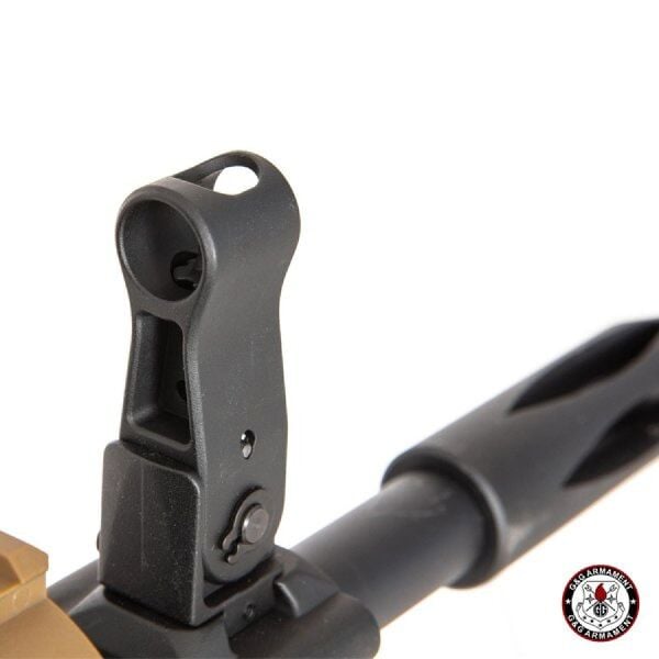 G&G CM16 LMG Combat Machine Tan AEG Airsoft Tüfek