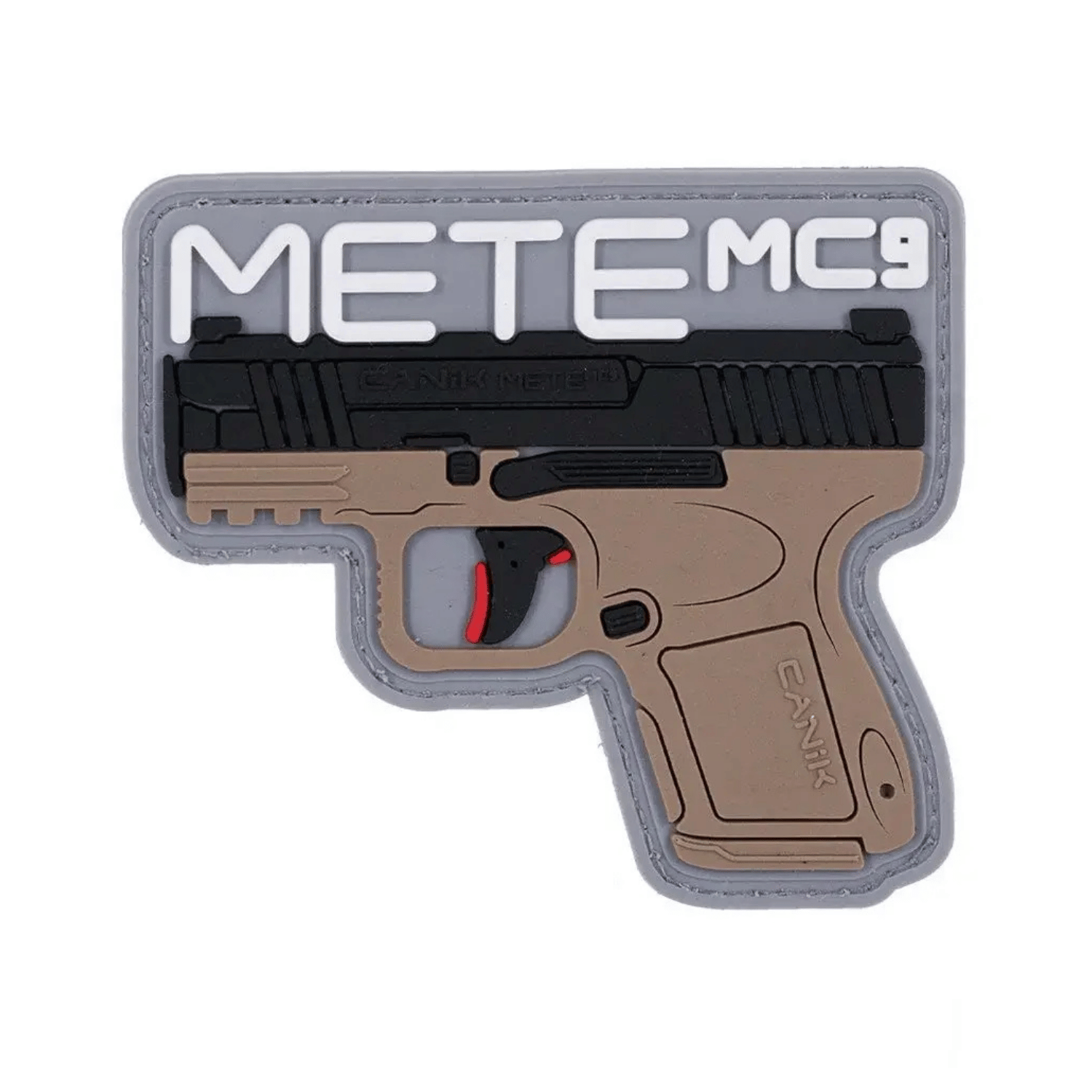 Canik METE MC9 Patch MMAC-677 Half Tan PVC Patch