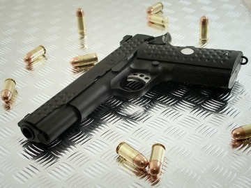 WE 1911 KAC KnightHawk Siyah FULL METAL Airsoft Tabanca