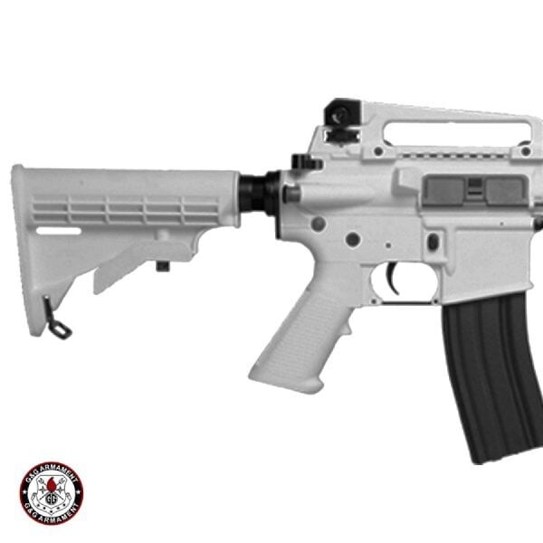 G&G CM16 M4 Carbine Snow White AEG Airsoft Tüfek