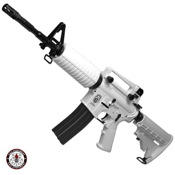 GuayGuay CM16 M4 Carbine SNOW WHITE Airsoft Tüfek (EGR-16P-CHP-WBB-NCM)