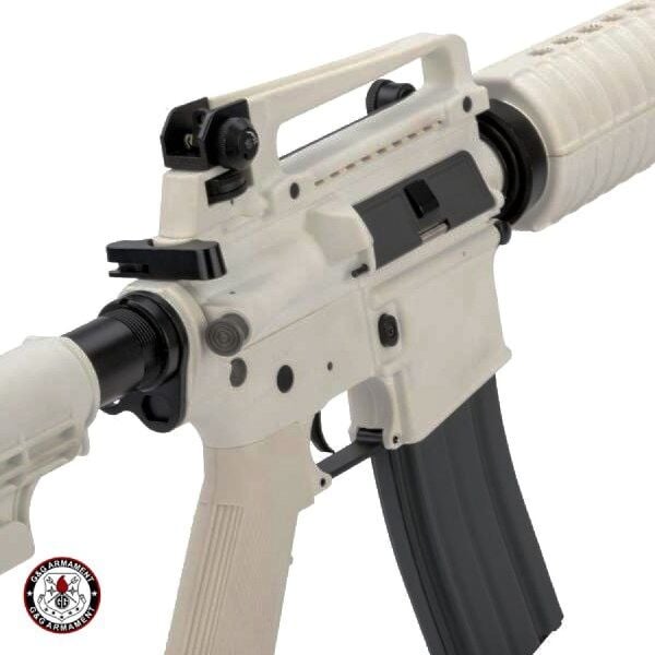 G&G CM16 M4 Carbine Snow White AEG Airsoft Tüfek
