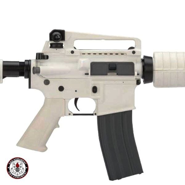 G&G CM16 M4 Carbine Snow White AEG Airsoft Tüfek