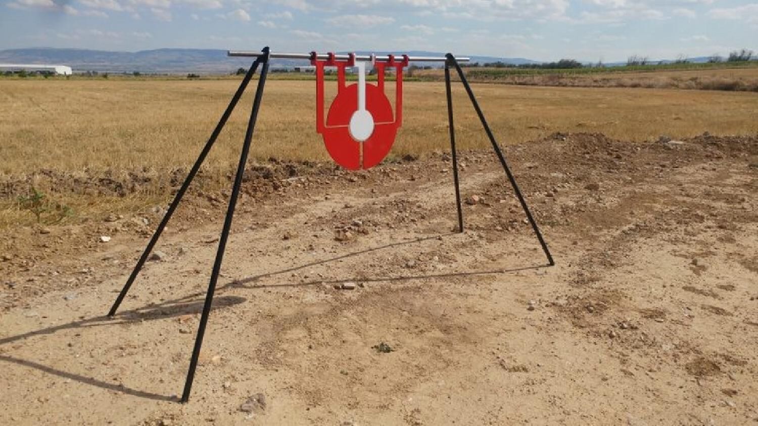 Modüler Artıkıl Sallanır Çelik Hedef