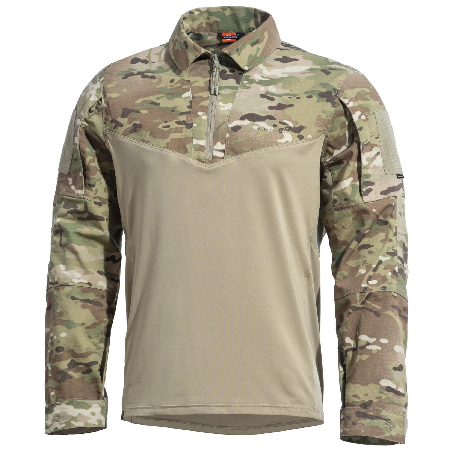Pentagon Ranger Fermuarlı Rip-Stop Uzun Kollu Gömlek Multicam Pentagon Ranger Fermuarlı Rip-Stop Uzun Kollu Gömlek Multicam M M