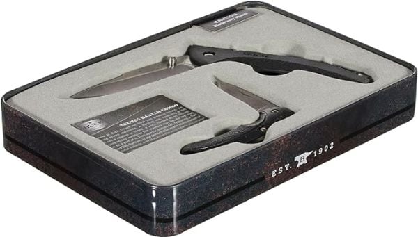 Buck 11818 351 & 352 Testere Ağızlı Çakı Seti, Metal Kutu