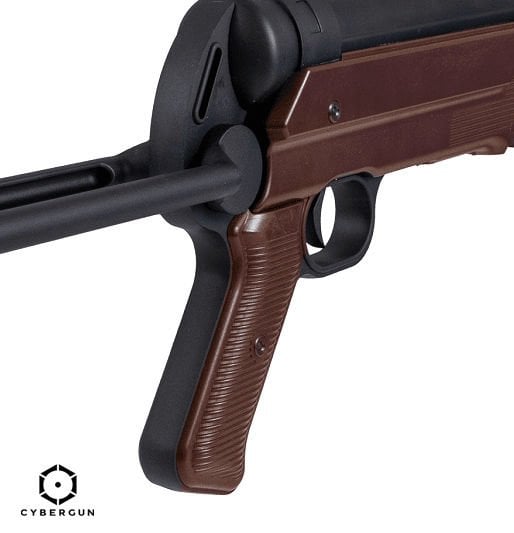 Schmeisser Lisanslı Ağaç MP40 Airsoft AEG Submachine Gun
